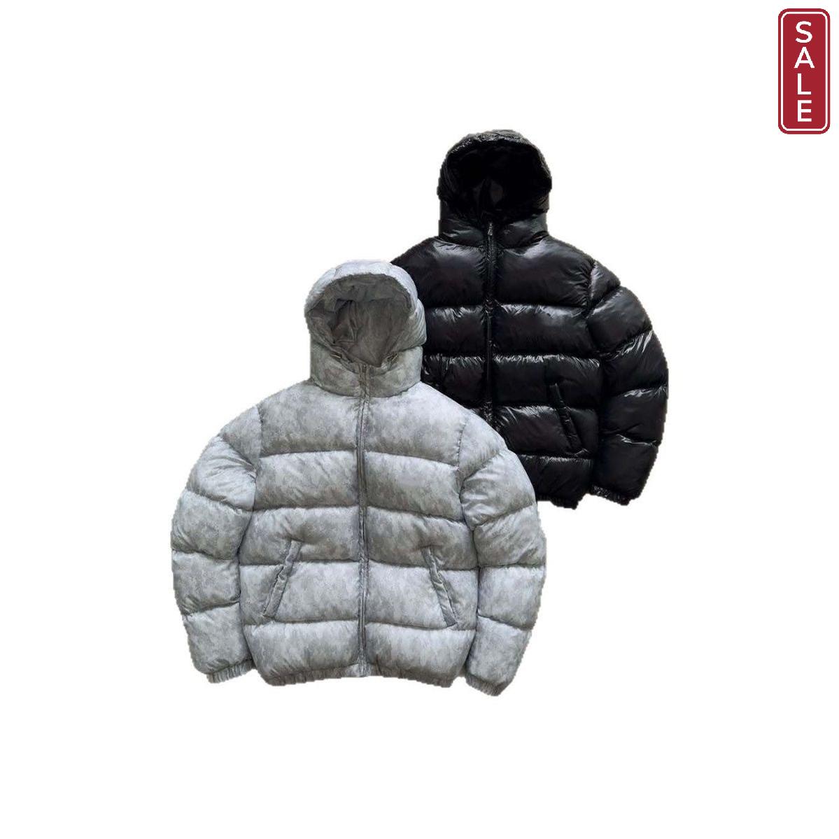 Mens And Womens Cotton-padded Hooded Jackets