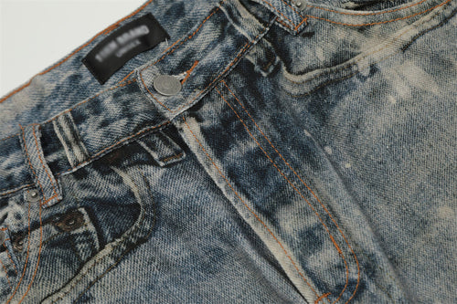 Fashion Splash-ink Painting Jeans For Men