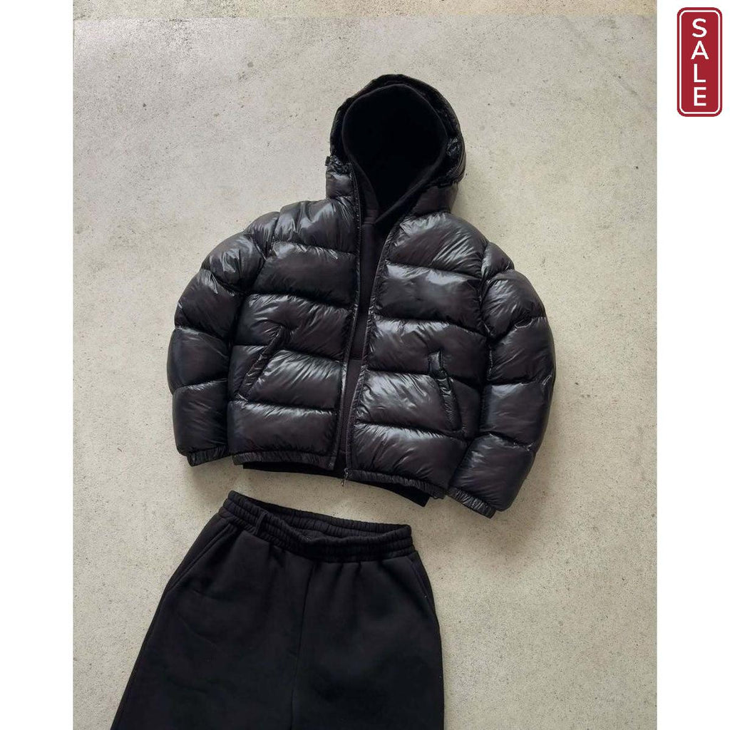 Mens And Womens Cotton-padded Hooded Jackets