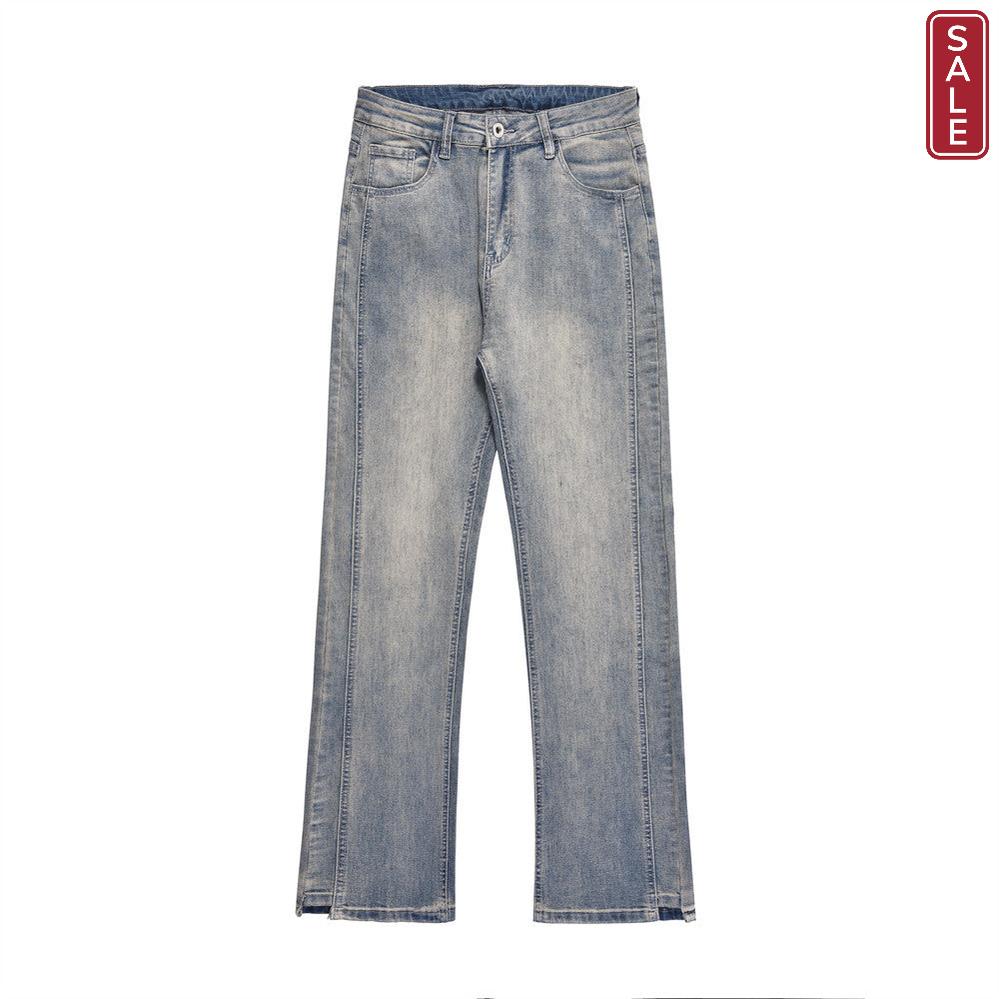 Retro Washed Jeans Men's Loose All-matching
